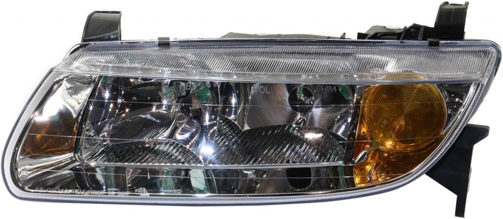 Halogen Headlight Assembly Pair for Saturn LW200 LW300 Sedan Wagon T689
