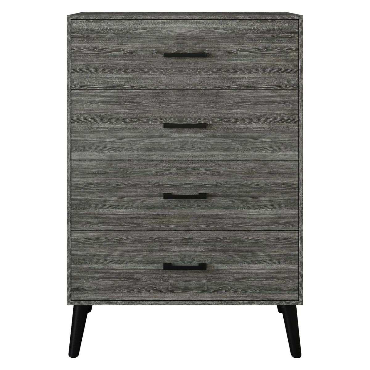 Rustic 4 Drawer Wooden Dresser A5498