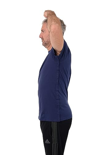 Tearaway Snap Open Shirt for Shoulder Recovery E4601