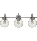 Antique Nickel Steel Bath Lighting Z11178