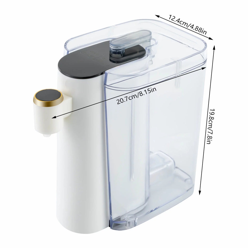 1200ml Portable Instant Hot Water Dispenser with LCD Touch Panel K760259