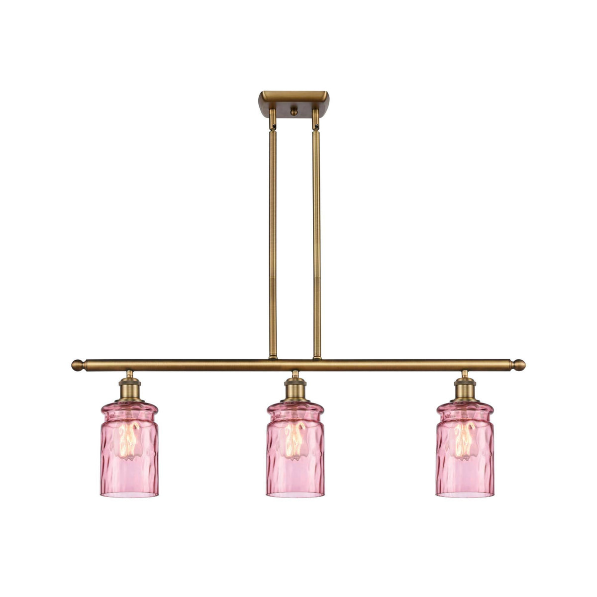Brushed Brass 3 Light Island Light I28961