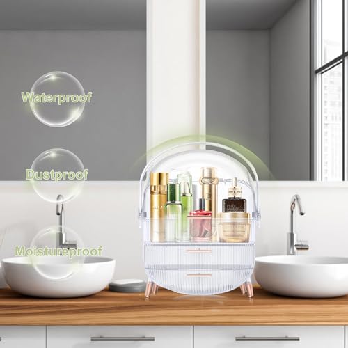 Crystal White Makeup Organizer Y62134