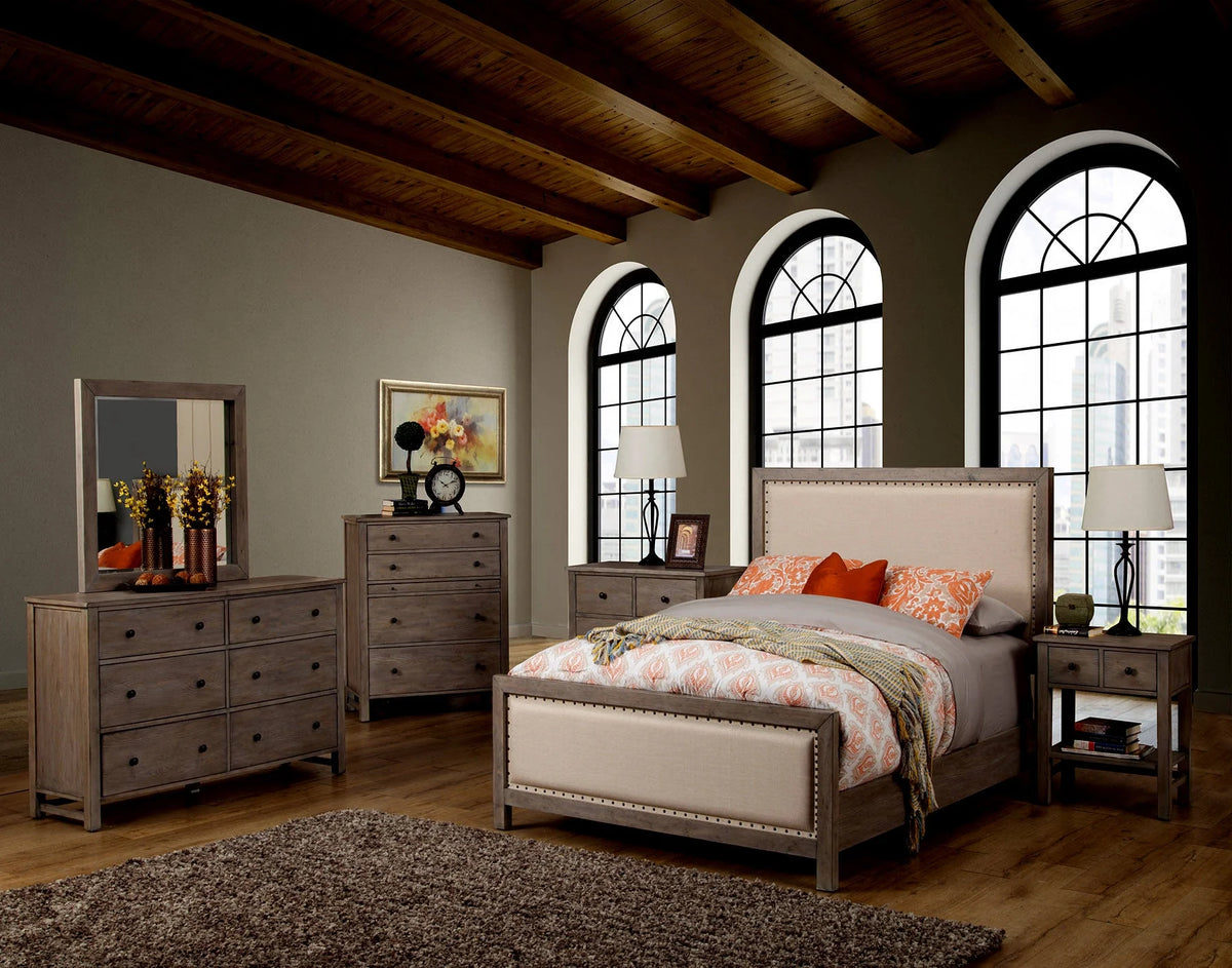 California King Wood Headboard F559