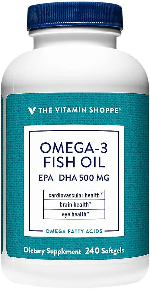 Omega 3 Fish Oil 1000mg 240 Softgels I424973