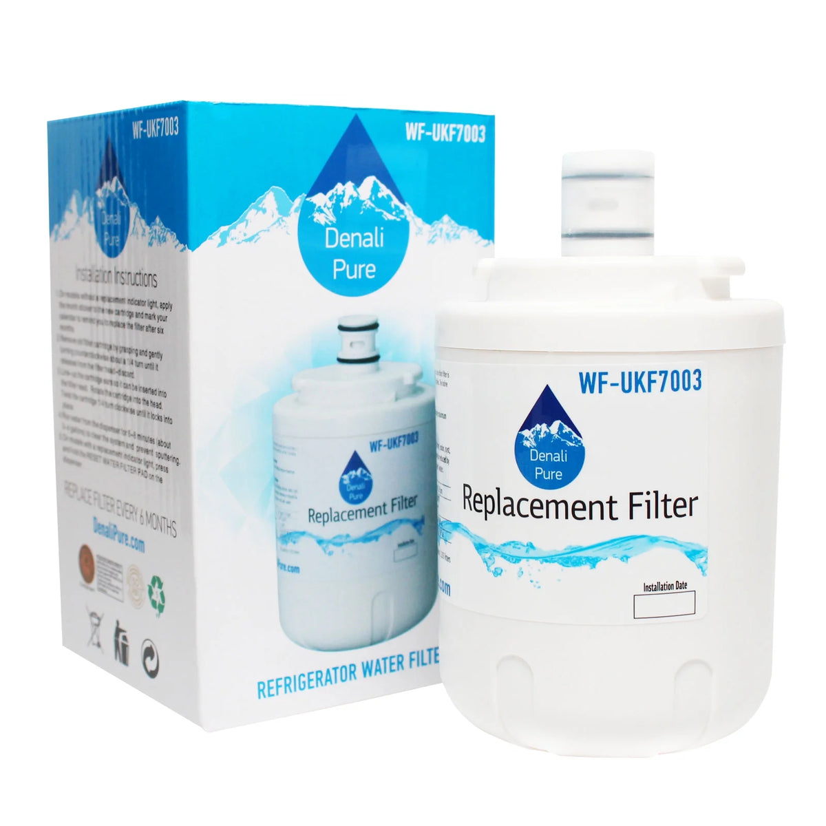 6-Pack Replacement Refrigerator Water Filter Cartridge M920091