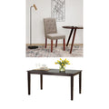 7-Piece Dining Set with Upholstered Chairs X89433
