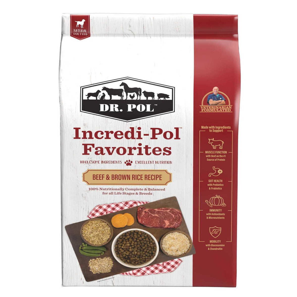 Beef & Brown Rice Dog Food Q49791