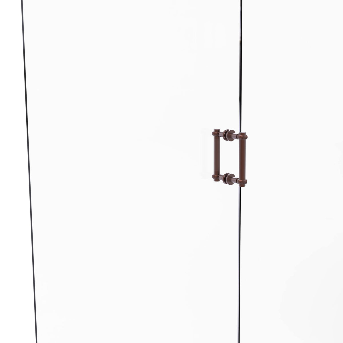 6 in. Antique Copper Shower Door Pull L8410