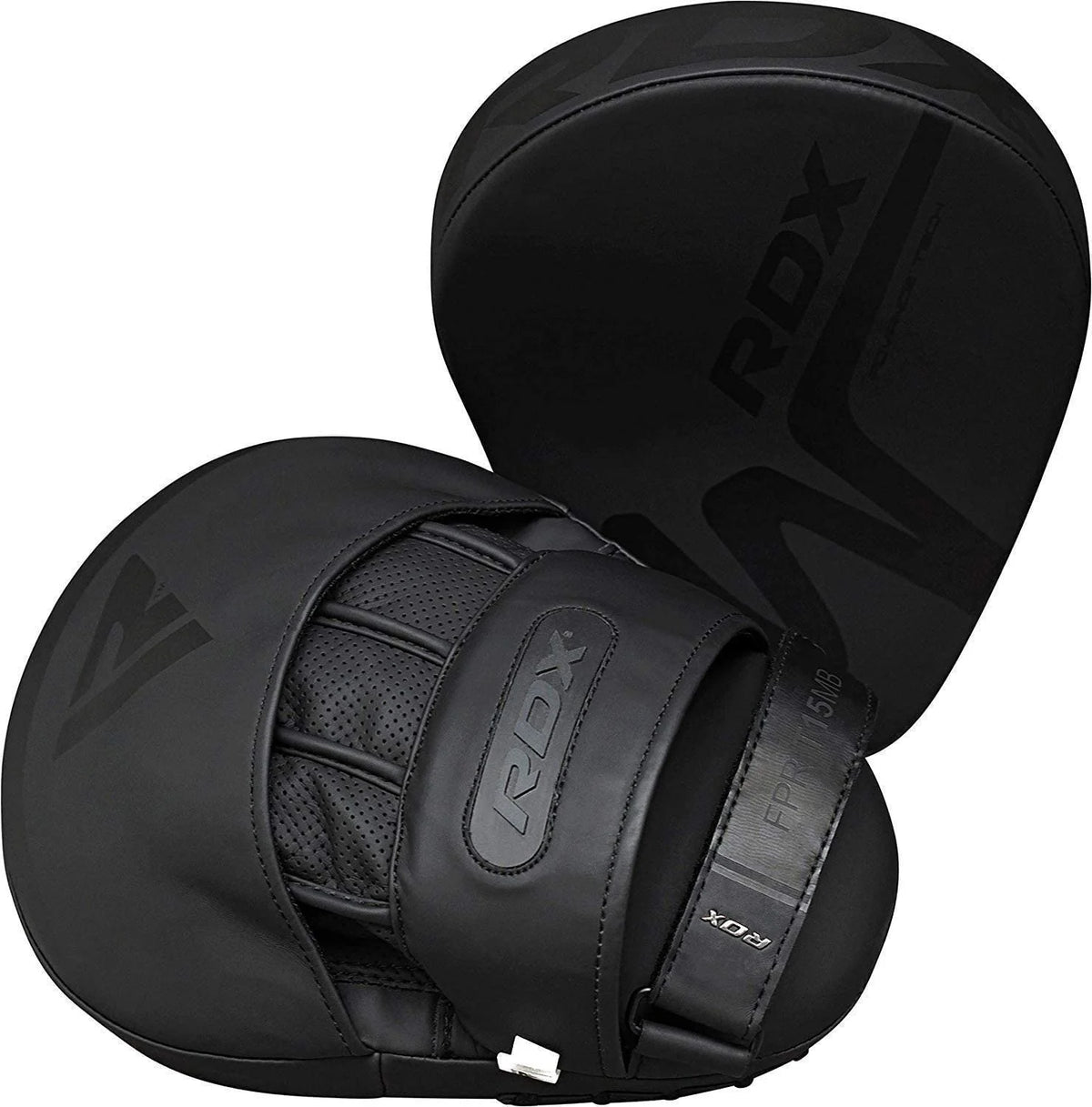 Black Leather Boxing Focus Mitts D814000