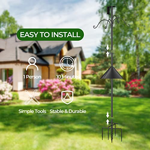 92 Inch Heavy Duty Bird Feeder Pole R2171