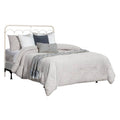 King Soft White Metal Headboard C178998