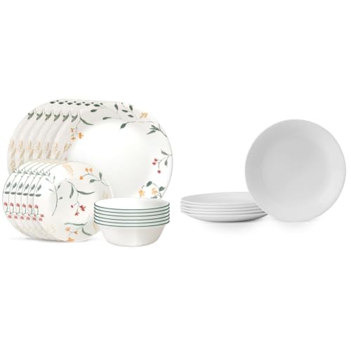 18-Piece Triple Layer Glass Dinnerware Set S905