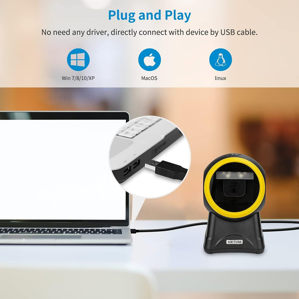 Desktop Omnidirectional Barcode Scanner Z226