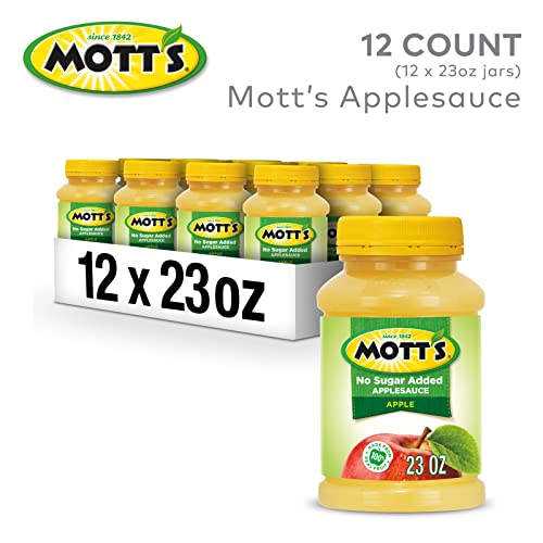 46 Oz Jar (Pack Of 8) No Sugar Added Applesauce K84695