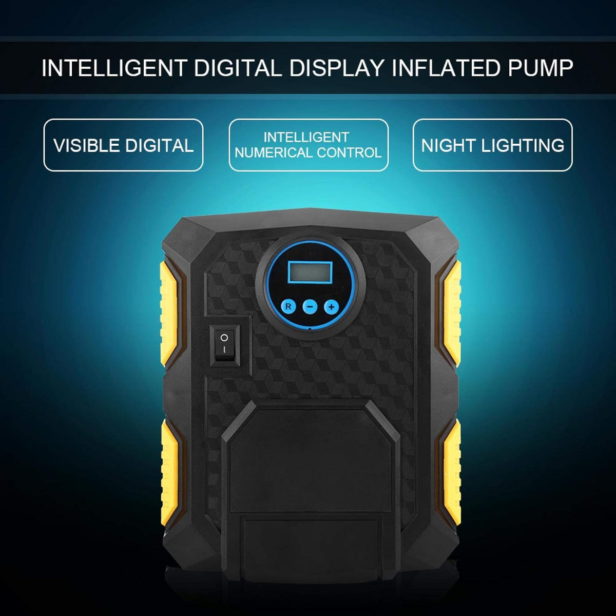 12V Portable Air Compressor Tire Inflator 150PSI C1341