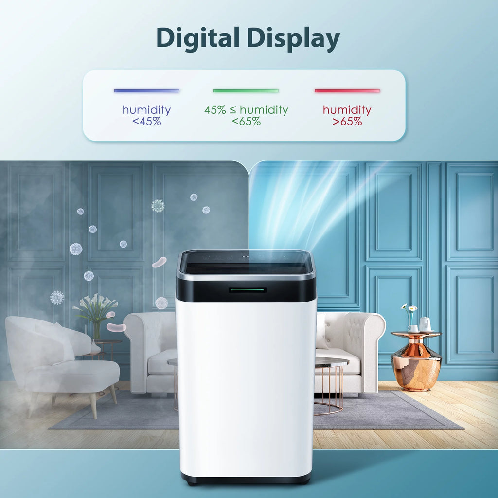 45 Pint Dehumidifier with Drain Hose D9387