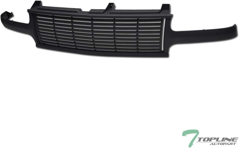 Matte Black Front Hood Bumper Grill Grille ABS P606737