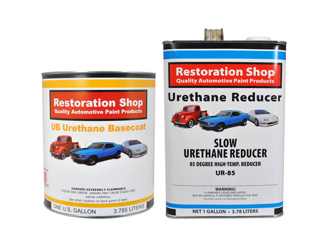 Blue Metallic Gallon Urethane Basecoat Clearcoat Car Paint Slow Kit U7573