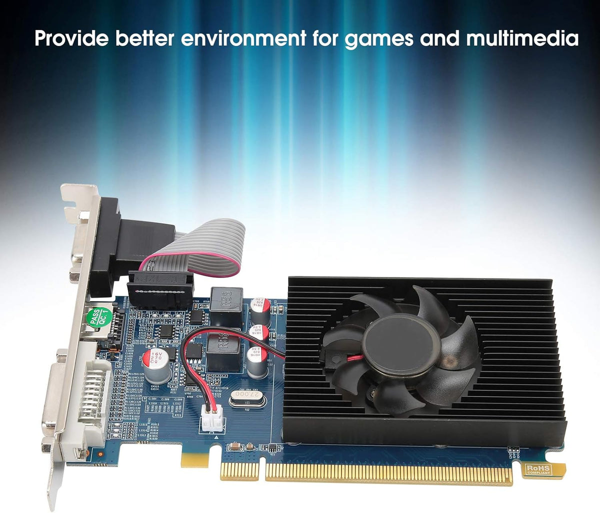 HD6450 2G 64bit DDR3 Graphics Card with PCI Express 3.0 Slot V369142