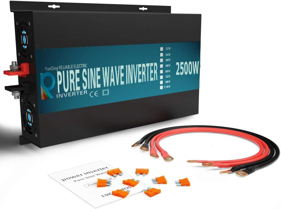 2500 watt 12V Pure Sine Wave Power Inverter S668291