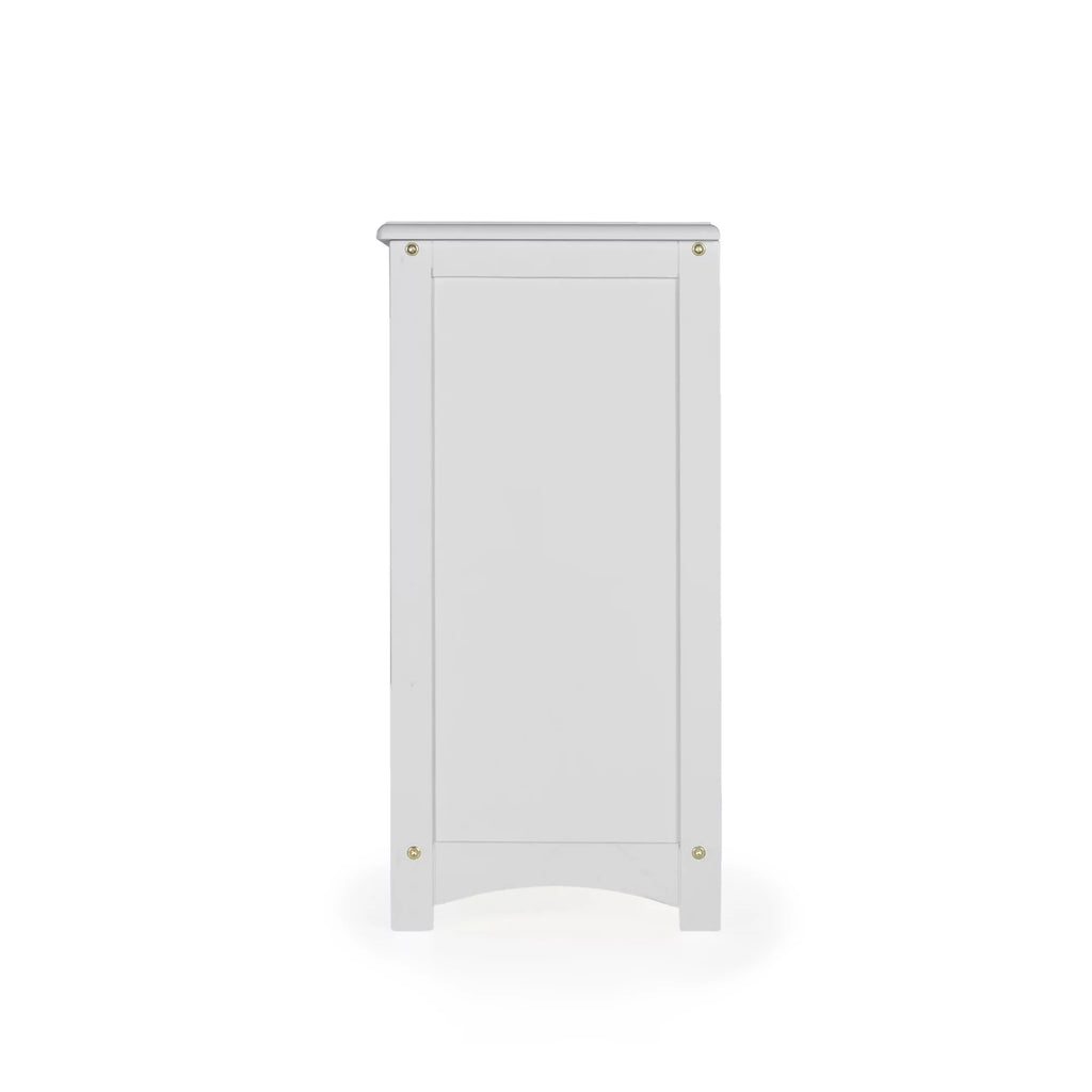 Gray Wooden 5-Compartment Bookshelf M290