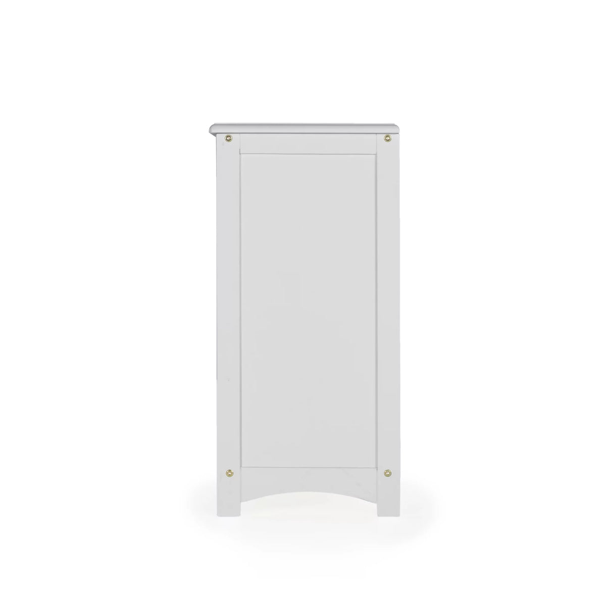 Gray Wooden 5-Compartment Bookshelf M290