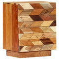 Bedside Cabinet Solid Reclaimed Wood H321245