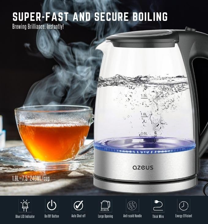 Stainless Steel Electric Kettle W805826