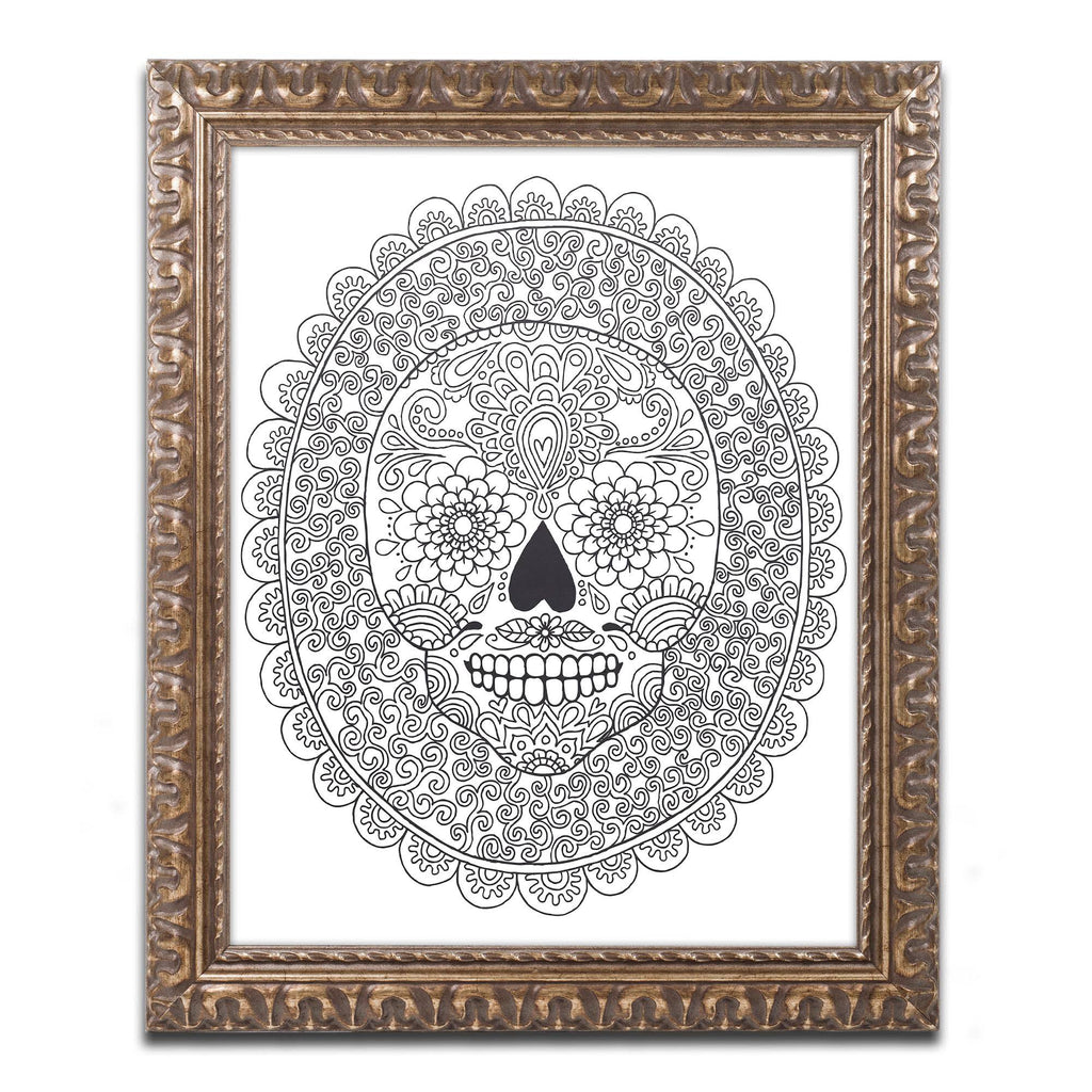 Gold Ornate Frame 11x14-Inch Art T337
