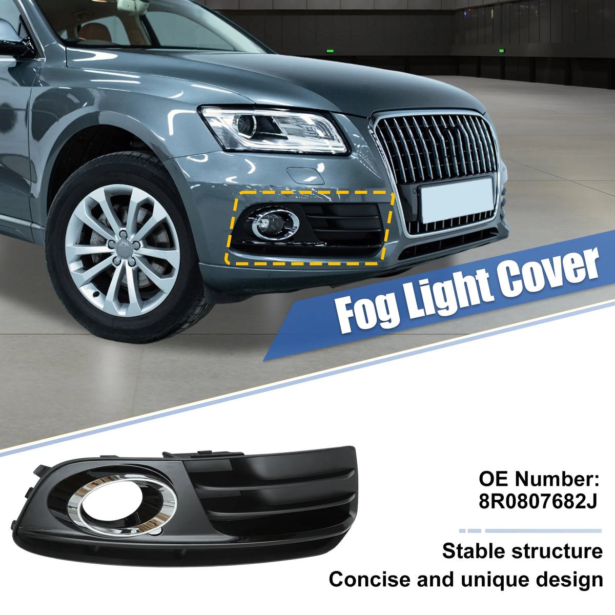 Fog Light Grille Cover Trim for Audi Q5 W398925