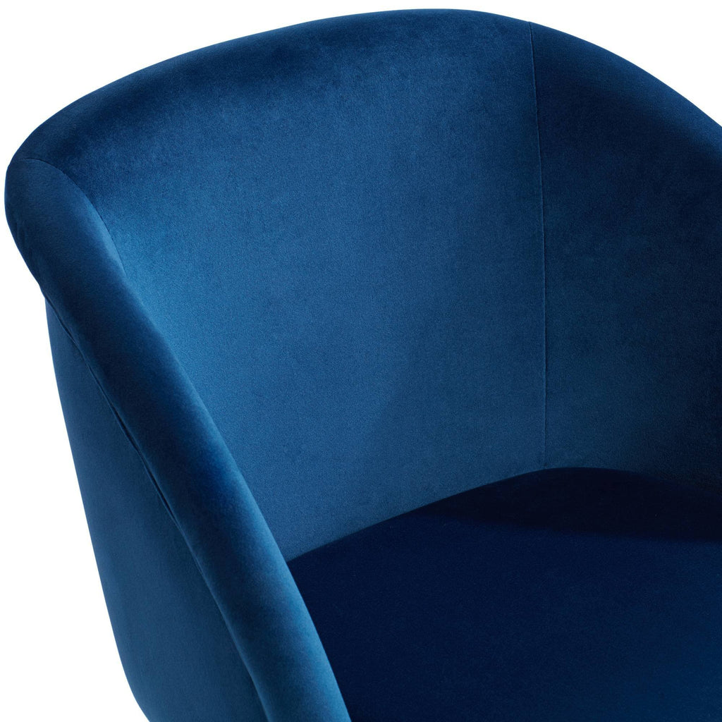 Blue Velvet Barstool Z3900