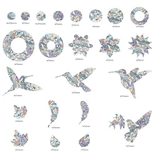 Glow in The Dark Snowflake Window Clings A92683