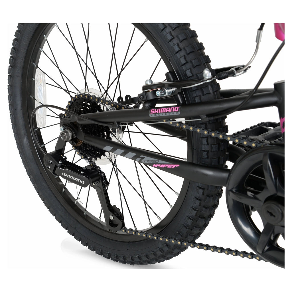 20 Girl's Mountain Bike for Kids, Magenta T175083