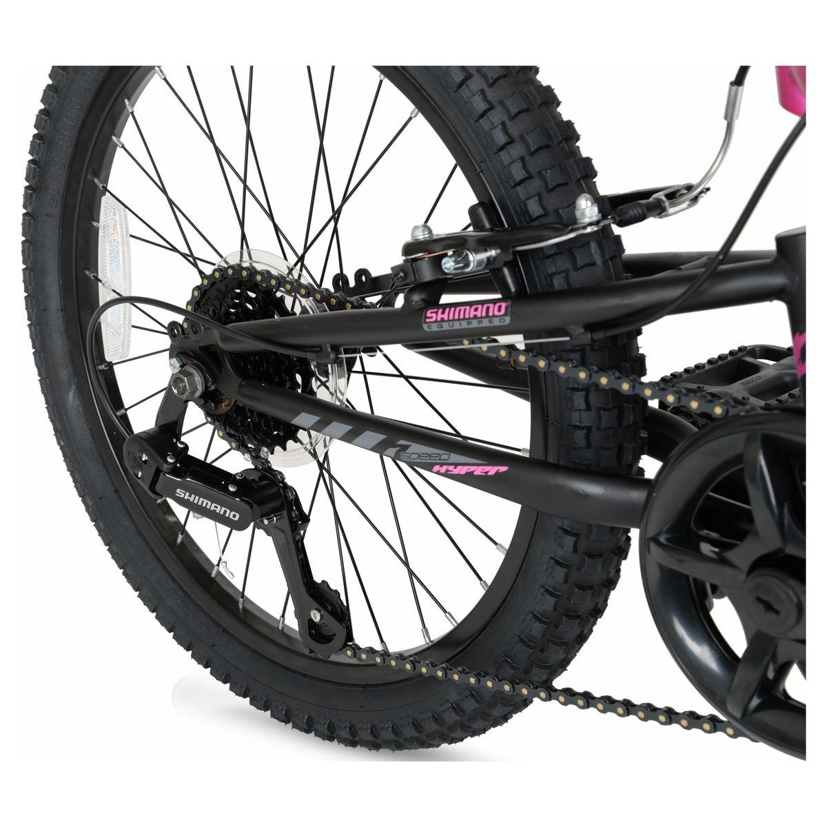 20 Girl's Mountain Bike for Kids, Magenta T175083
