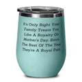 Mum Wine Glass L8494