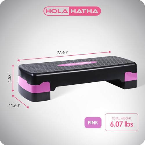 Compact Portable Aerobic Step Platform with Adjustable Height U216