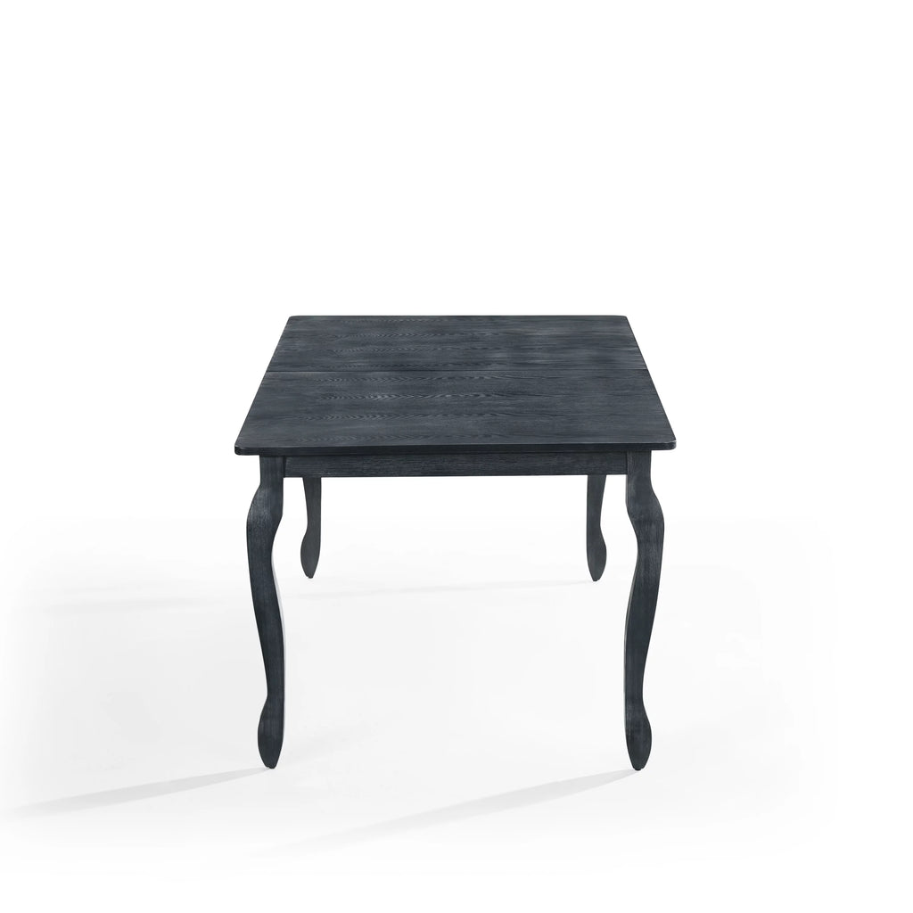 Gray Wooden Expandable Dining Table N837099