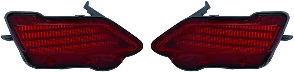 Reflector for Toyota RAV4 2013 2014 2015 Pair Pack of 2 W378081