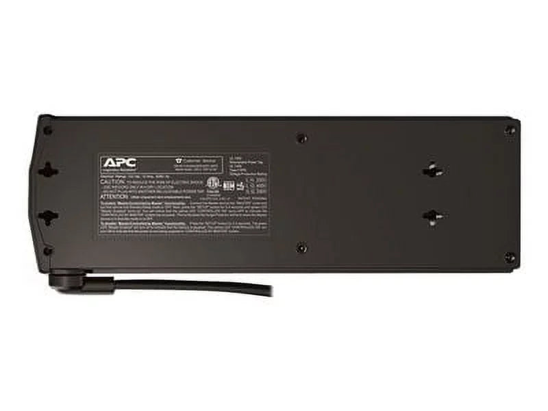 8-Outlet Surge Protector Power Strip with USB Charger Ports, 2880 Joules B60298