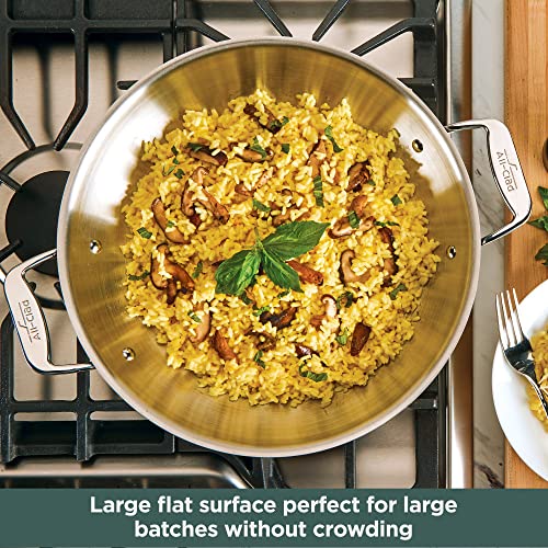 5-Ply Brushed Stainless Steel Universal Pan 4.5 Quart Cookware R580374