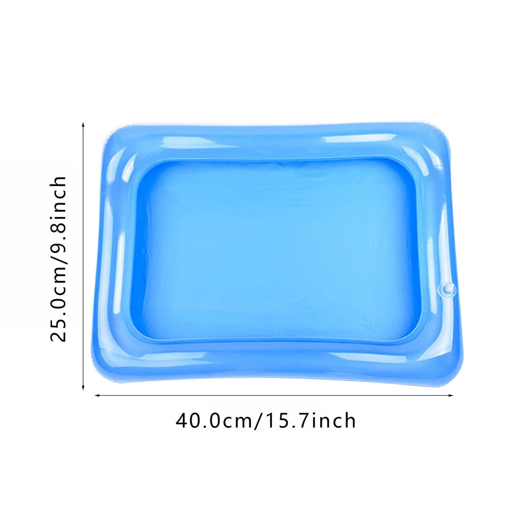 Inflatable Sand Table Toy Sand Fishing Tray A65437