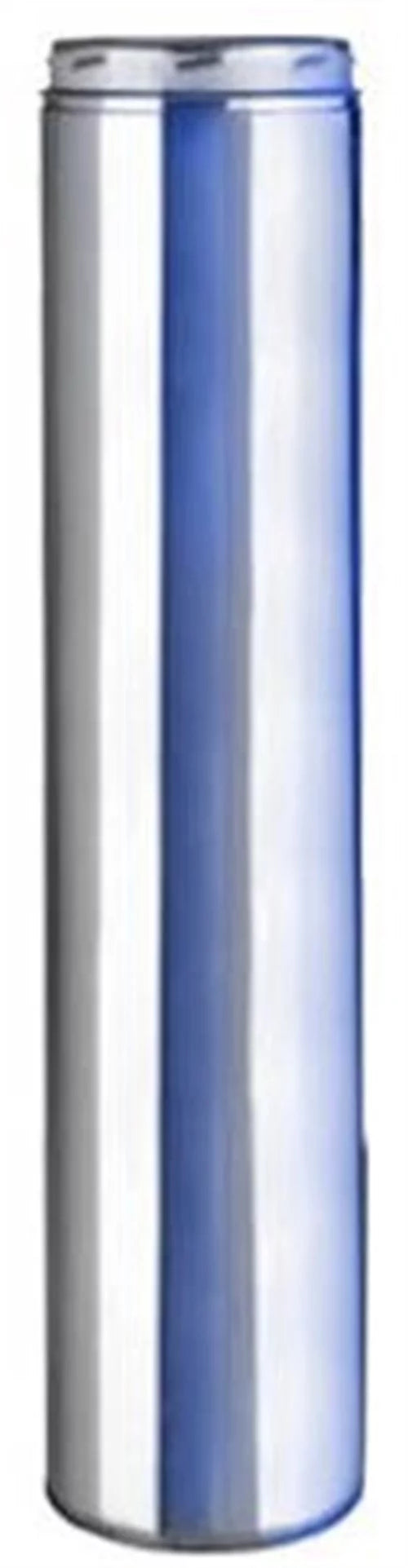 8 in. D X 36 in. L Stainless Steel Chimney Pipe Q5142