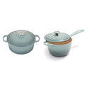 5.5 Quart Enameled Cast Iron Round Dutch Oven with Lid L2502