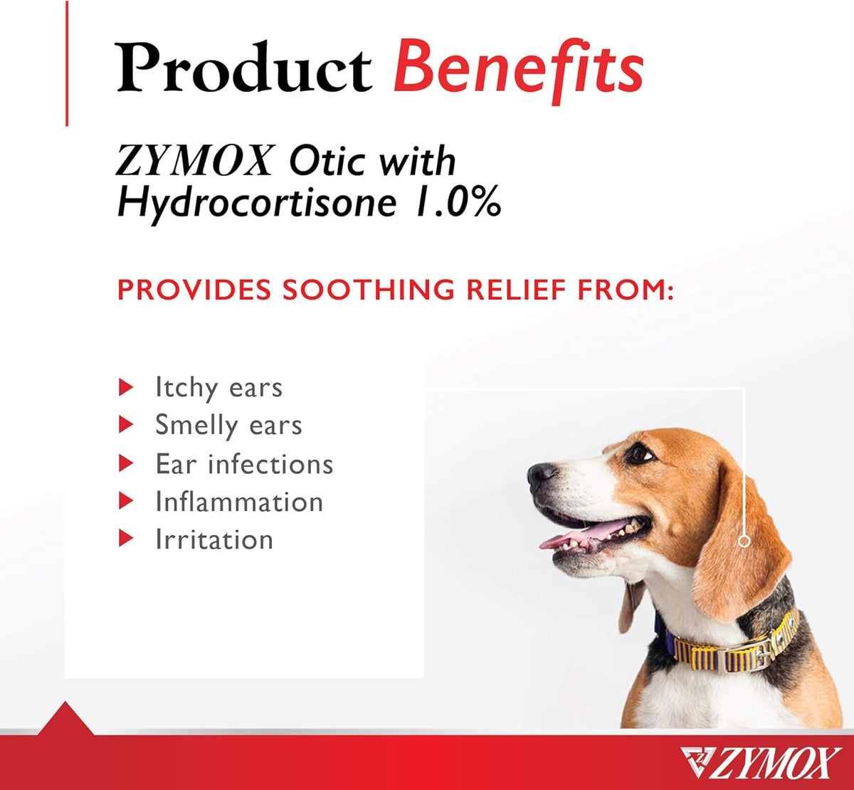 1% Hydrocortisone Enzymatic Ear Solution for Dogs and Cats, 8oz V5238