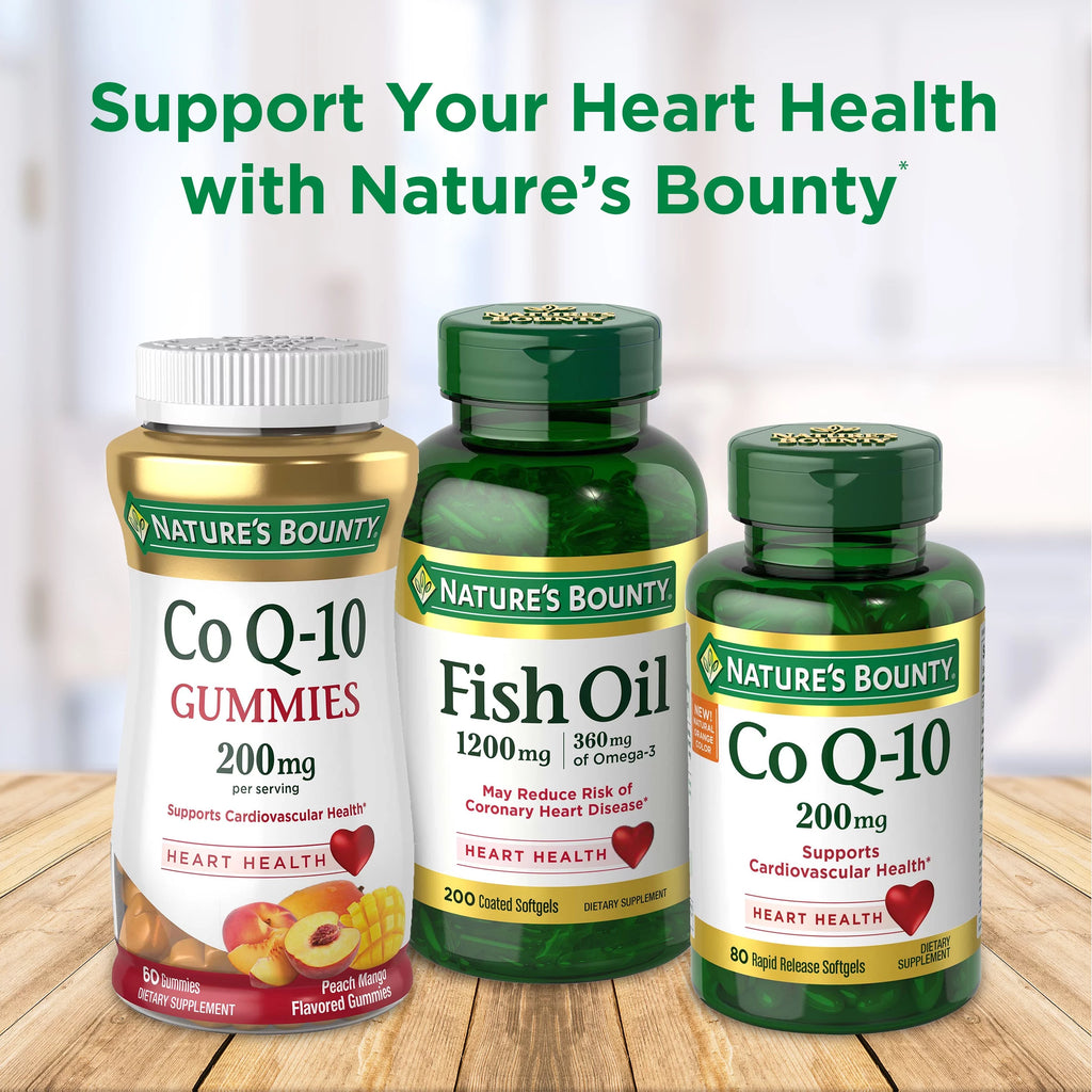 1200 Mg Fish Oil Softgels, 200 Ct, 2 Pack W64684
