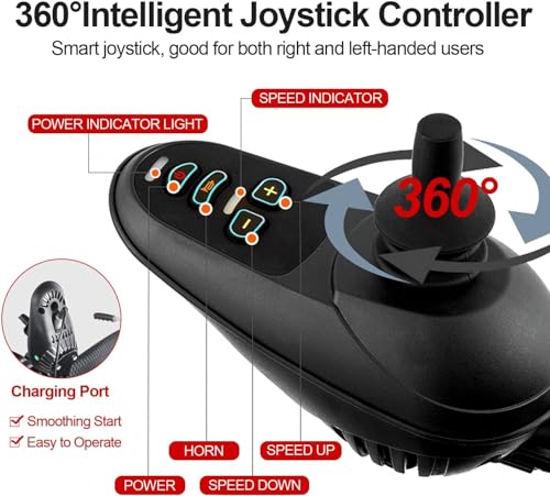 Electric Wheelchair Lightweight Foldable All Terrain H21836