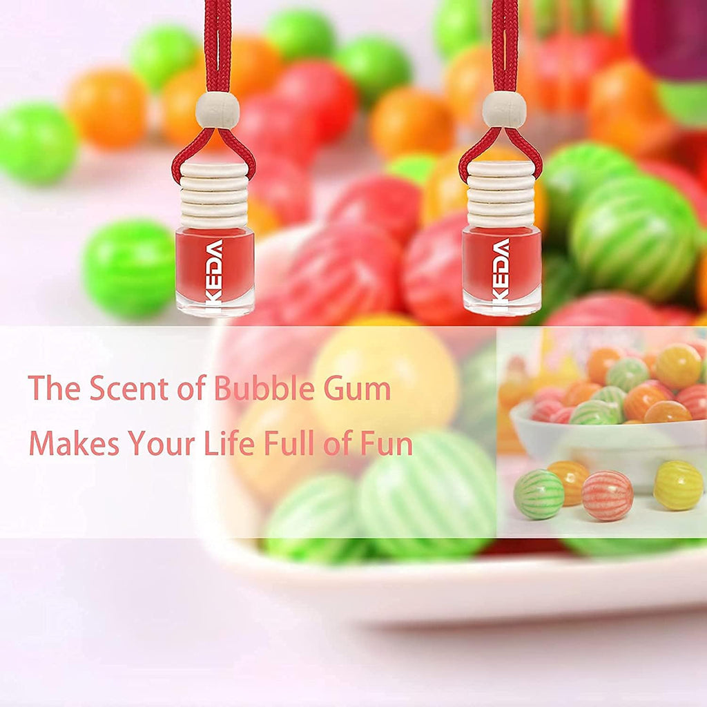 Car Air Fresheners 6-Pcs 4ml Hanging Diffuser Bottles E30089