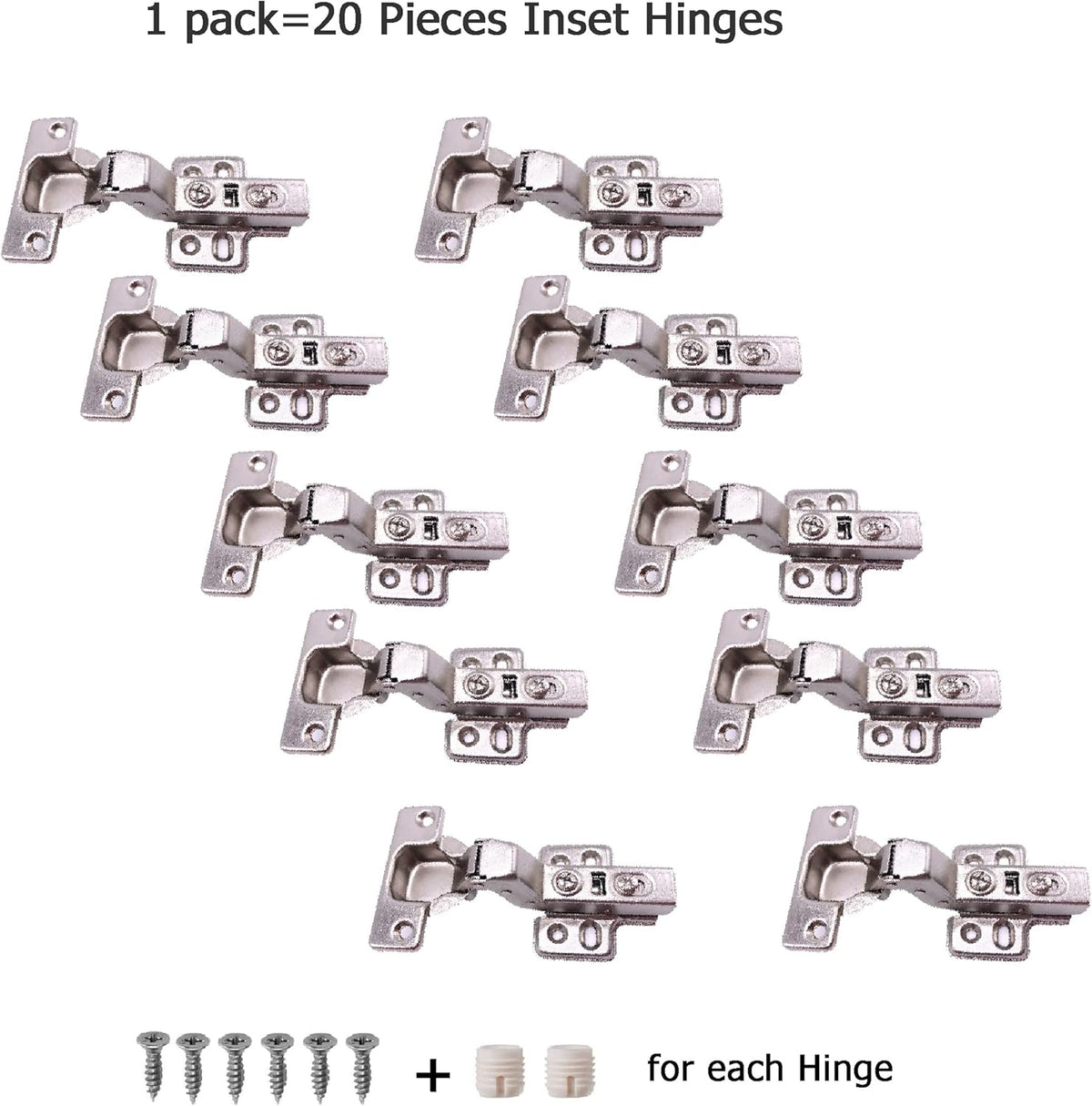 110 Degree Soft Close Cabinet Hinges 20 Pieces A29867