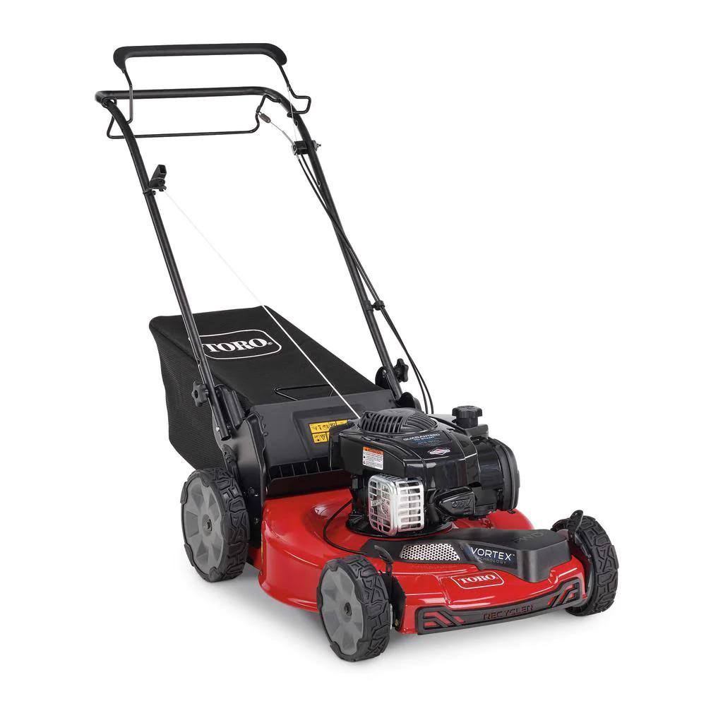 22 in. Gas Self Propelled Walk Behind Lawn Mower with Super Bagger S622